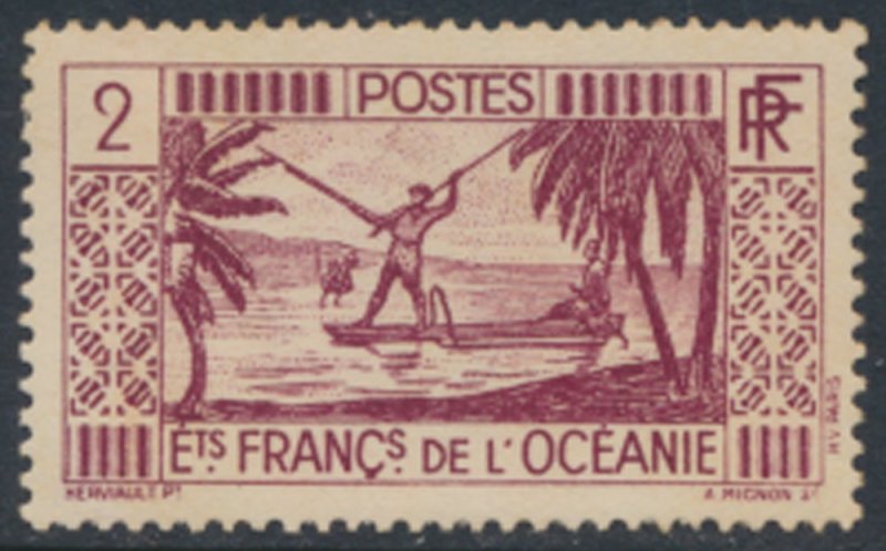 French Polnesia / Oceania     SC# 81  MH   see details & scans 