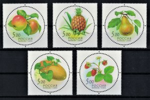 RUSSIA 2003 - Fruit scents /complete set MNH