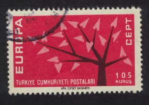 Turkey Europa CEPT 105k 1962 Canc SC#1554 SG#1984 MI#1844