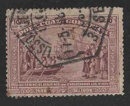 PORTUGAL Scott 149 Vasco de Gamma 1898 Used