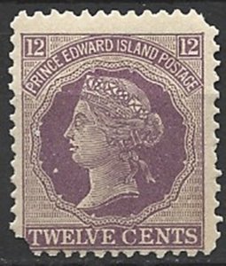 COLLECTION LOT 15852 PRINCE EDWARD ISLAND #16 MH 1872