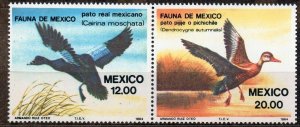 1984 Mexico 1893-94Paar Mexican fauna