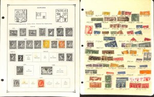 Canada Stamp Collection on 30 Scott International Pages, To 1973