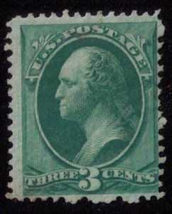 US Sc 147 3c Green Unused,Mint,No Gum F-VF Cat. $275.00