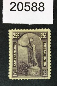 HAWAII US STAMPS # 47 MINT OG H CAT. $160 LOT #20588