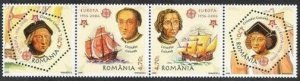 Romania 4750,4750E,MNH. EUROPE CEPT-2005.Christopher Columbus,Ships.