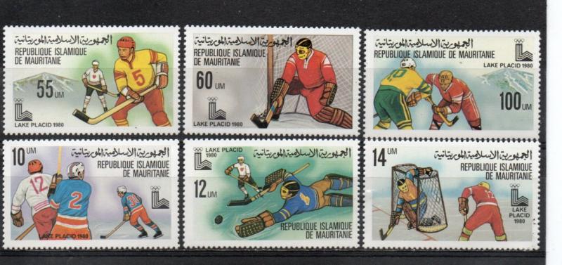 Mauritania 432-437 MNH