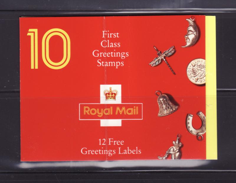 Great Britain BK1160 Complete Booklet MNH Greetings