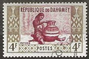 Dahomey 144 used, CTO. 1961.  (D318)