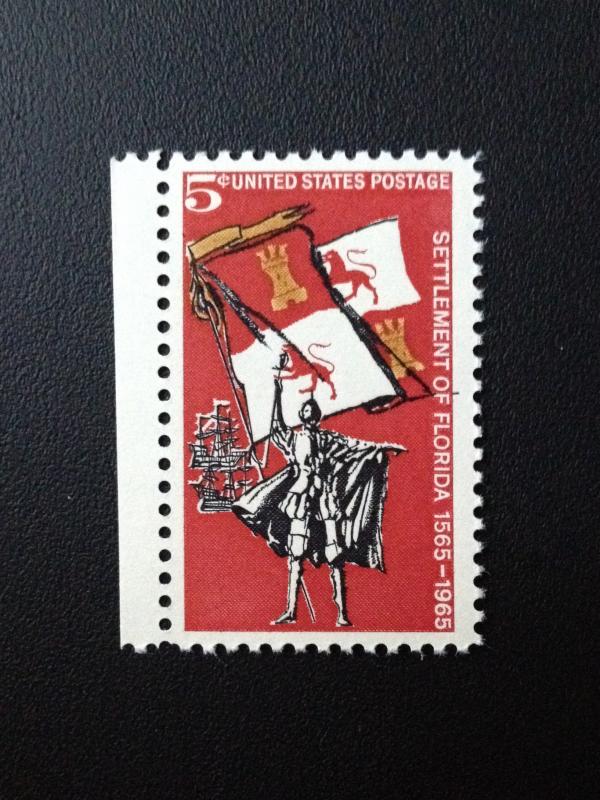 Scott #1271 400th Anniversary of Florida, MINT, F-VF, NH
