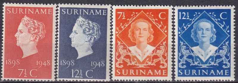 Surinam #234-7  F-VF Unused CV $9.20  Z600