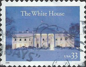 # 3445 USED WHITE HOUSE 200TH ANNIV.