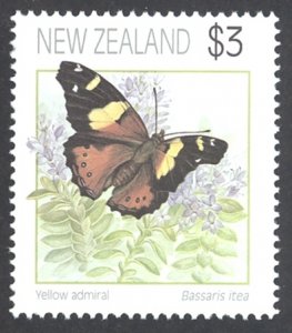 New Zealand Sc# 1077 MNH 1991-2008 $3 Butterflies