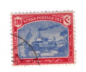 Sudan #J8 - Used - CAT VALUE $4.75