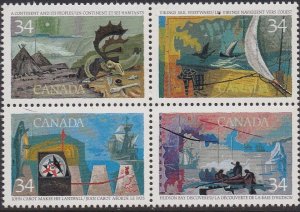 1107a Exploration of Canada MNH