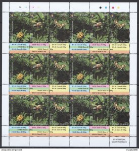 2014 Cook Islands Insects Butterflies !!! Michel 360 Euro Full Sh 6Set ** Ec203