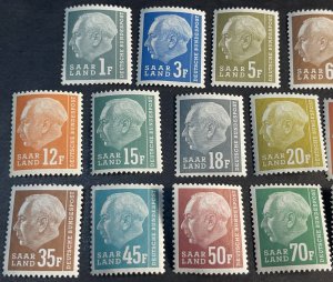 SAAR # 289-308-MINT NEVER/HINGED--COMPLETE SET--1957