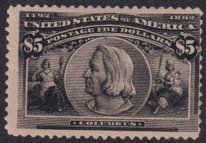 #245 Mint OG, Fine+, Nice (CV $2400 - ID36976) - Joseph Luft