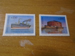 Argentina  #  1660-61  MNH Ship  ( Immigration)