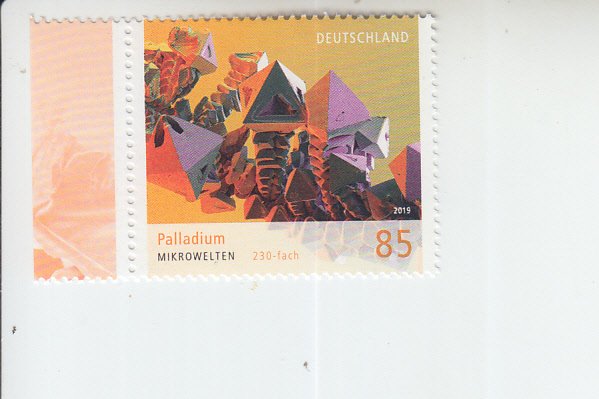 2019 Germany Palladium - Microworld  (Scott 3101) MNH