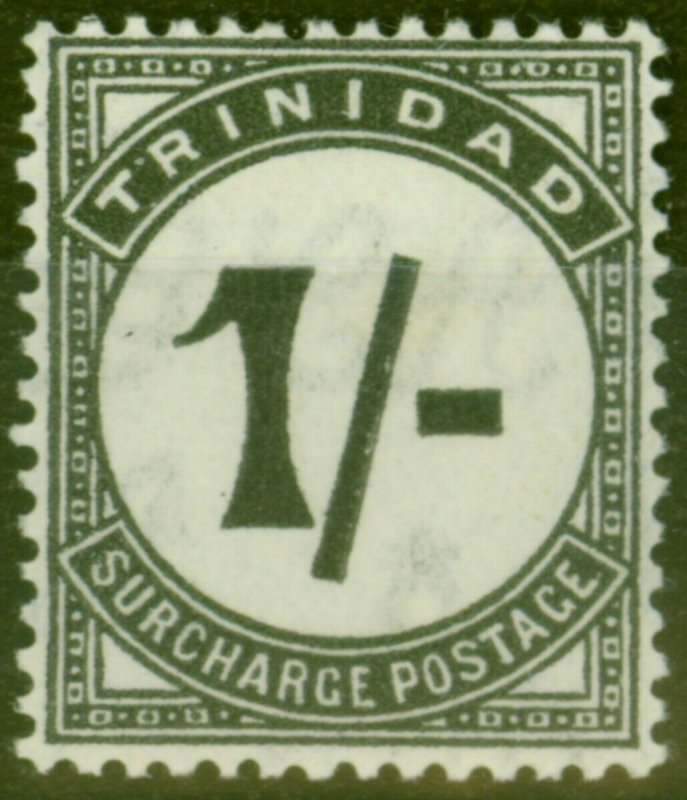 Trinidad 1945 1s Black SGD25 Fine Lightly Mtd Mint