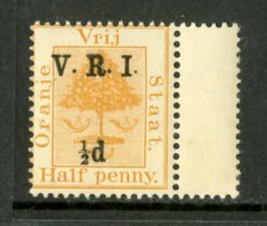 Orange River Colony Stamps # 44b XF OG NH Scott Value $350.00