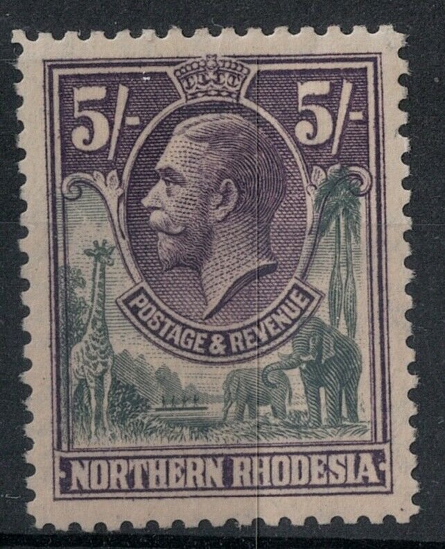 Northern Rhodesia 1925-1929 SC 14 Mint SCV $50.00