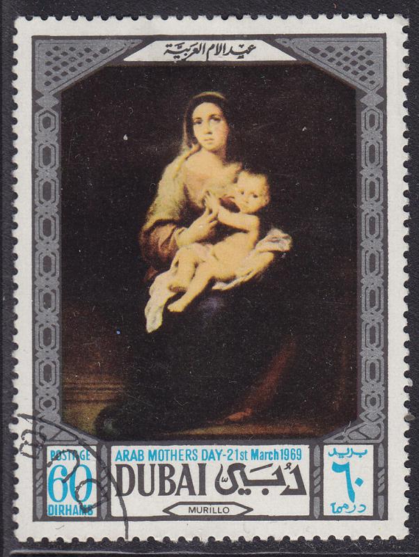 Dubai 97 CTO 1969 Madonna and Child