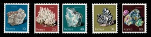 Kenya 1977 - Mineral Definitives - Booklet - Scott 98-99, 101-02, 104 - MNH