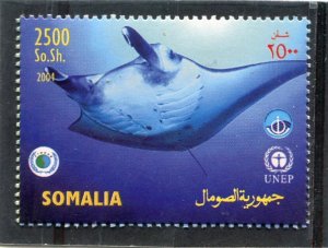 Somalia 2004 MANTA RAYS OCEAN YEAR Sheet Perforated Mint (NH)