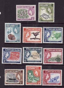 Pitcairn Is.-Sc#20-30- id12-Unused LH QEII set-1957-please note that there is