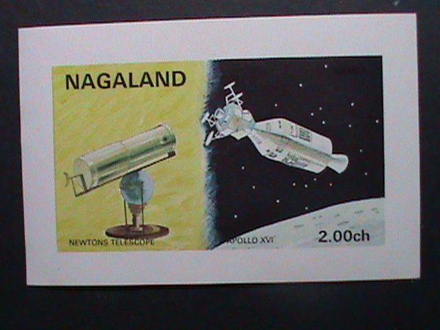 ​NAGALAND-PROMOTION SALES-NEWTONS SPACE TELESCOPE-MNH IMPERF S/S VERY FINE