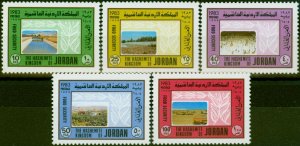 Jordan 1983 Food Society Set of 5 SG1386-1390 Very Fine MNH