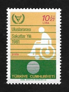 Turkey 1981 - MNH - Scott #B182