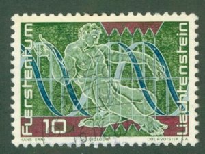 A2-0084 LIECHTENSTEIN 454 USED BIN $.50