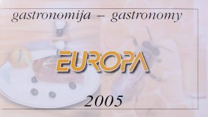 2005 EUROPE CEPT Montenegro Gastronomy Booklet MNH** 20624-