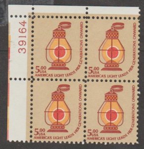 U.S. Scott #1612 Lantern Stamps - Mint NH Plate Block