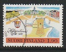 1989 Finland - Sc 785 - used VF - 1 single - Hameenlinna Township