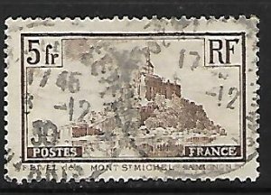 France - Mont-Saint-Michel (Die I) - Scott #249 - F-VF - USED