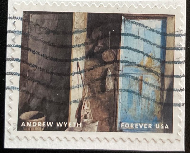 US #5212d Used Single OP Andrew Wyeth SCV $.50