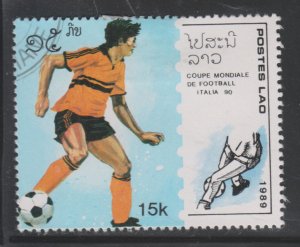 Laos 903 World Cup Soccer 1990