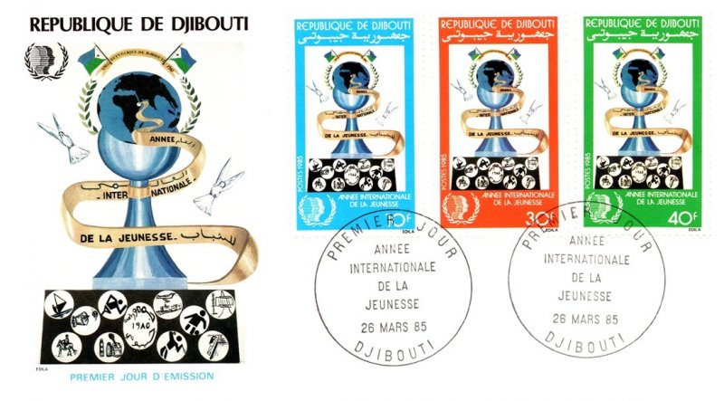 Djibouti, Worldwide First Day Cover