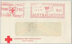 59761 - Australia - POSTAL HISTORY: POSTMARK on  COVER 1973  MEDICINE: RED CROSS