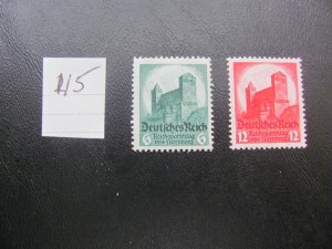 Germany 1934 MNH  SC 442-443 SET XF 85 EUROS (115)