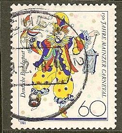 Germany    Scott 1544   Carnival     Used