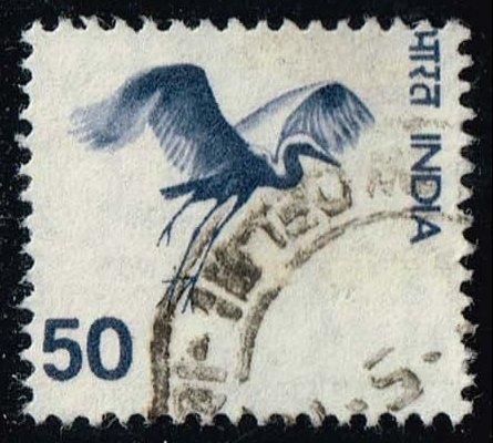 India #679 Flying Crane; Used (0.30)