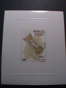 ​SENEGAL-1997 SC#1292 MUSICAL INSTRUMENT -DELUXE PROOF SHEET MNH VERY FINE