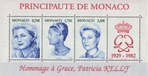 MONACO 2004 - Famous women / minisheet MNH