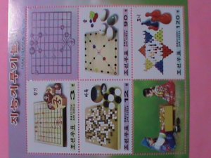 ​KOREA STAMP 2004 SC#4364 TRITIONAL KOREAN  CHESS  MNH SHEET-RARE.
