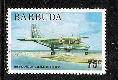 Barbuda stamp used scott # 183